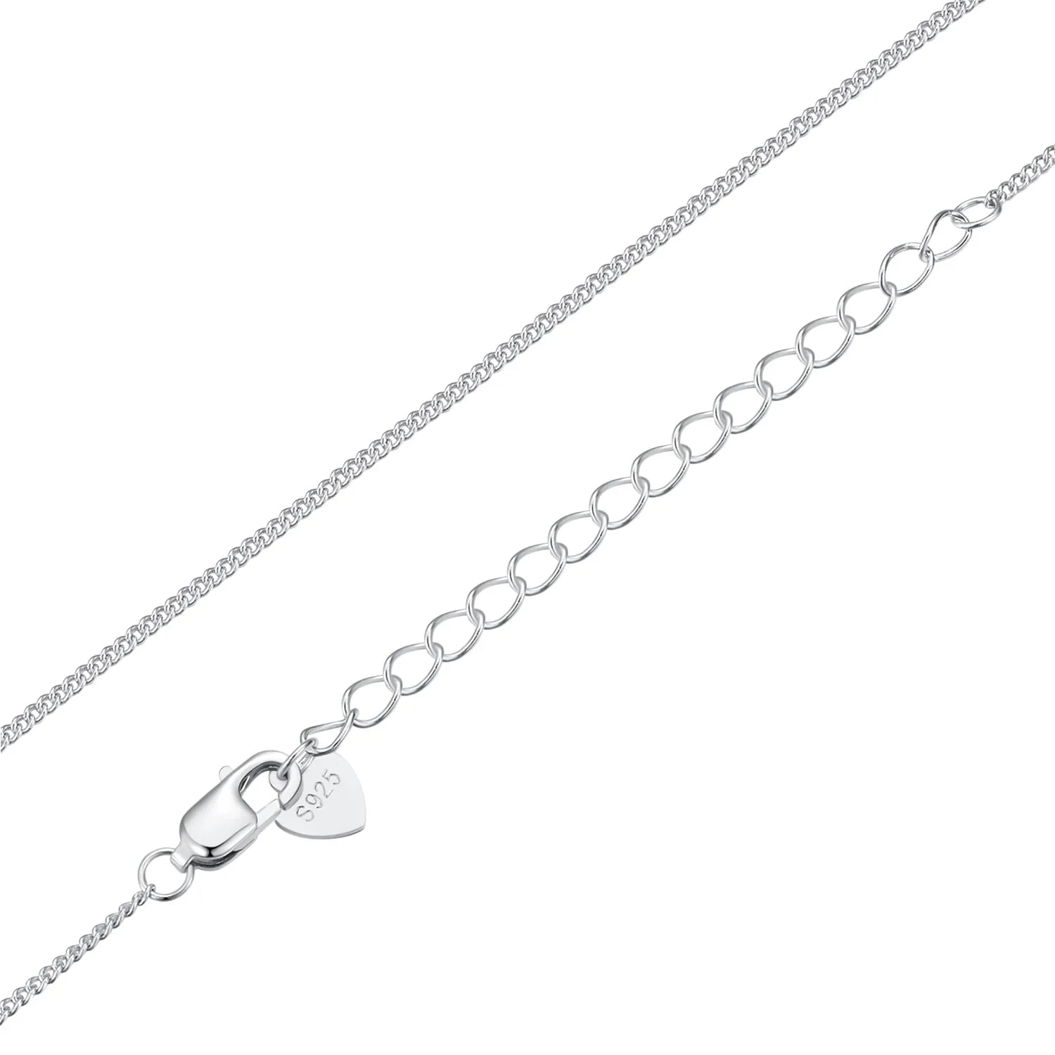 Timeless Elegance: 925 Sterling Silver Adjustable Necklace Chain For Women