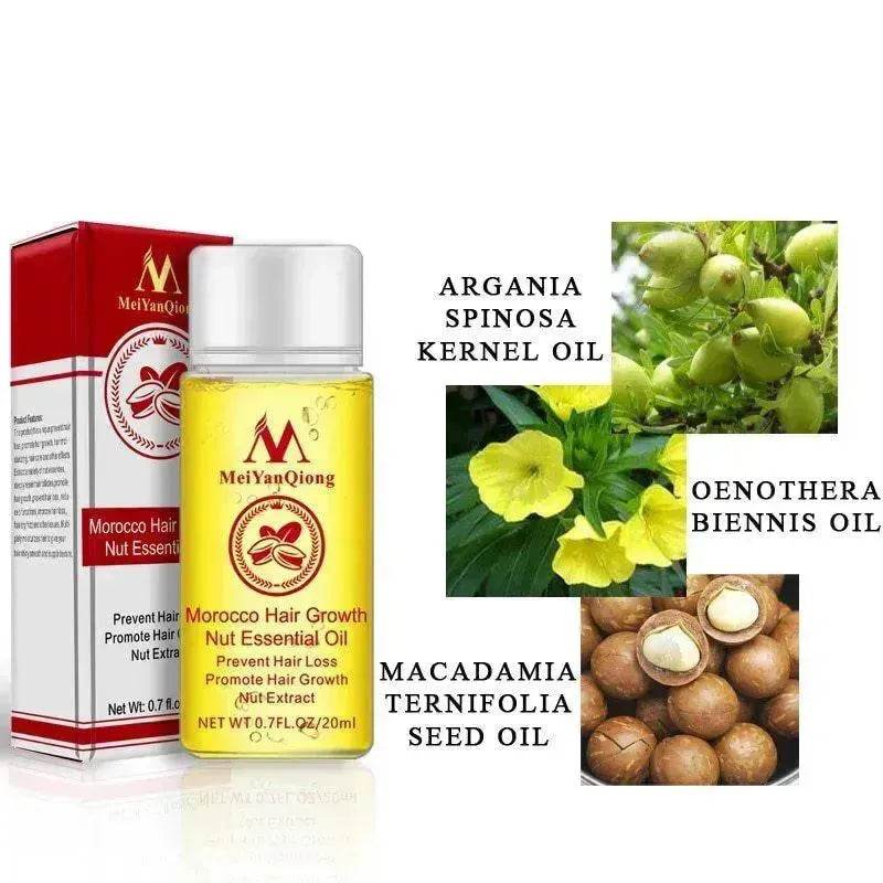 Hair Growth Oil – Anti Hair Loss Scalp Treatment Oil for Thicker, Stronger & Shinier Hair