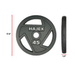 HAJEX Tri Grip Cast Iron Weight Plates