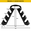 Neoprene Dumbbells Pairs & Sets With Rack