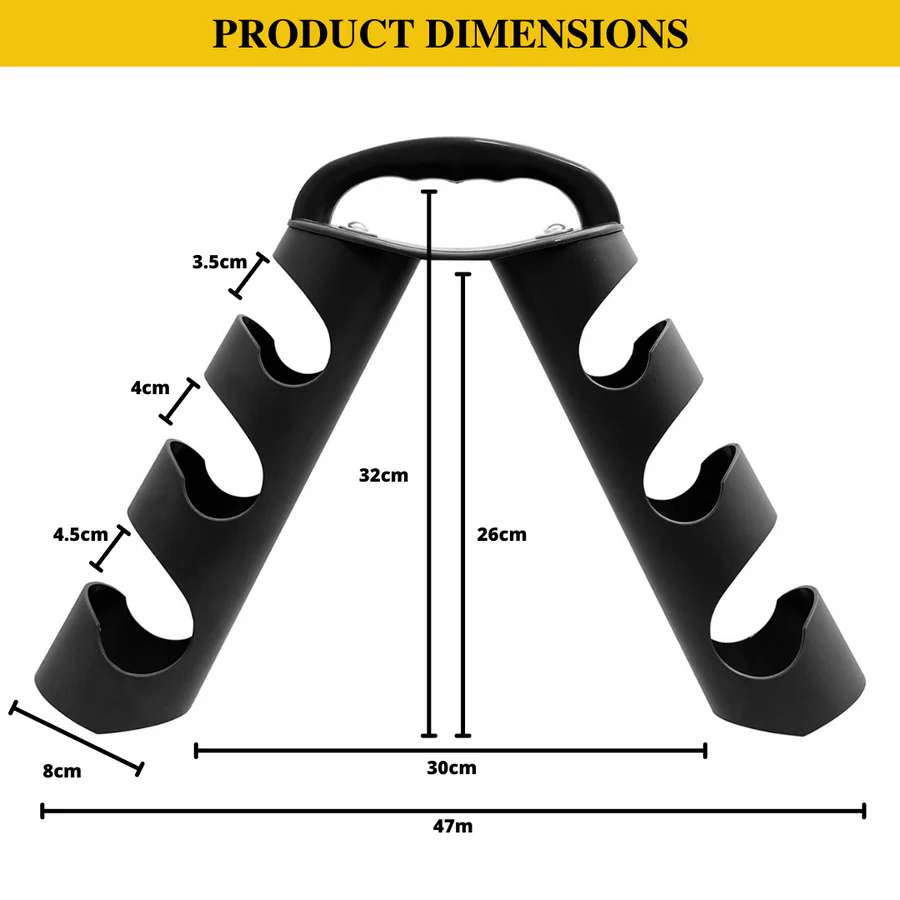 Neoprene Dumbbells Pairs & Sets With Rack