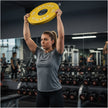 HAJEX Olympic Competition Steel Hub Bumper Plates Colored - 15, 25, 35, 45, 55 LB