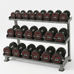 HAJEX Round Dumbbells 5 to 150 LB (Elite Series)