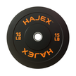 HAJEX Olympic Bumper Weight Plates - 10, 15, 25, 35, 45, 55 LB