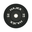 HAJEX Olympic Bumper Weight Plates - 10, 15, 25, 35, 45, 55 LB