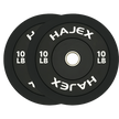 HAJEX Olympic Bumper Weight Plates - 10, 15, 25, 35, 45, 55 LB