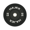 HAJEX Olympic Bumper Weight Plates - 10, 15, 25, 35, 45, 55 LB
