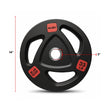 HAJEX Rubber Olympic Bumper Grip Weight Plates & Sets in LBs & KGs