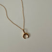 Half Moon Necklace 2.0- Gold