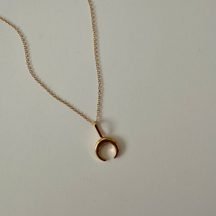 Half Moon Necklace 2.0- Gold