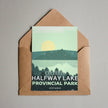 Halfway Lake Ontario Provincial Park Postcard, Canada Parks