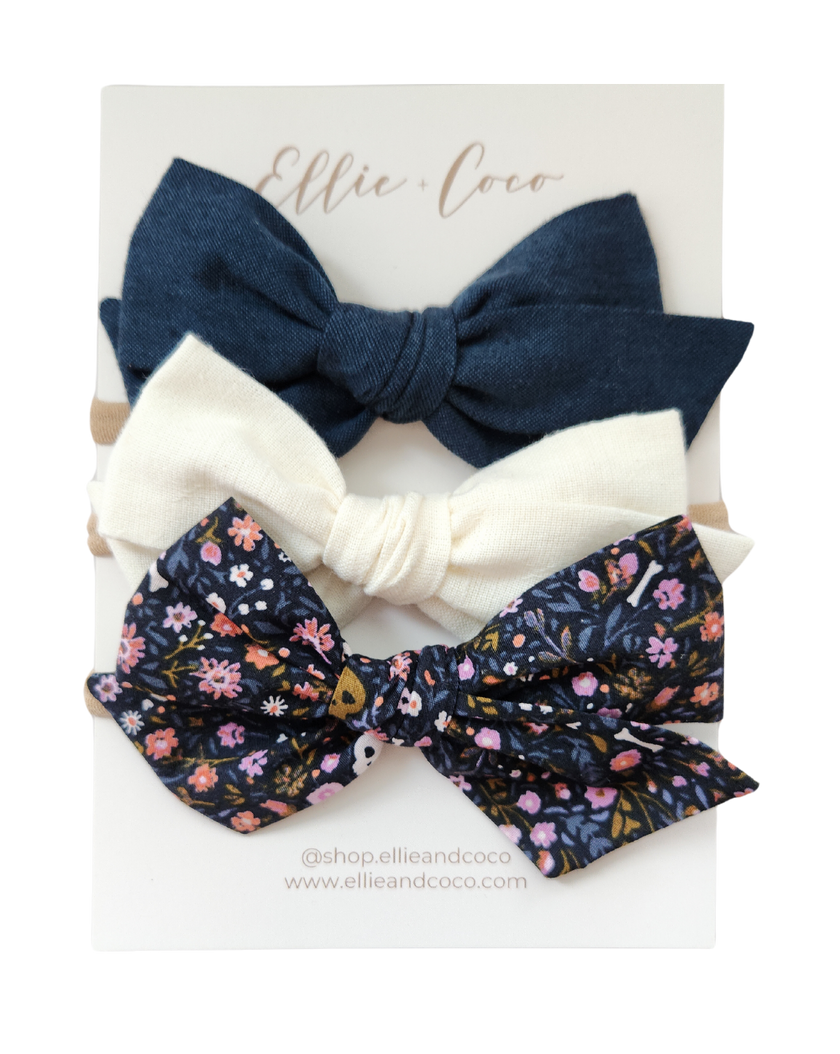 Blue Halloween Headband Set