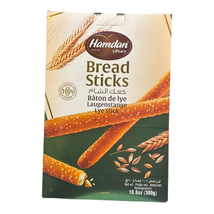 Hamdan Bread Lye Sticks with Sesame - 300g