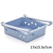 Hanging Plastic Refrigerator Clapboard Storage Rack Kitchen Supplies