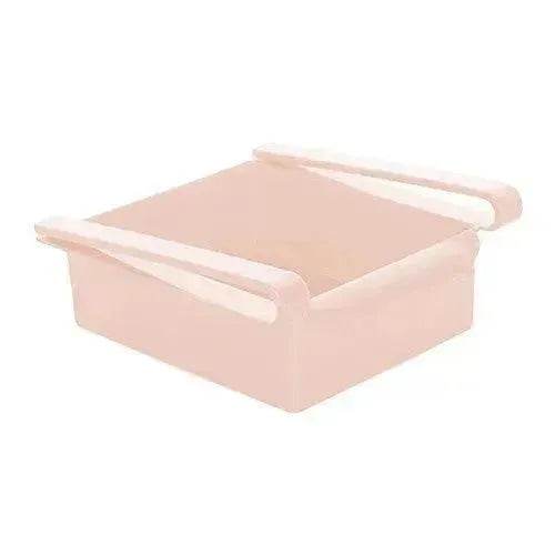 Hanging Plastic Refrigerator Clapboard Storage Rack Kitchen Supplies