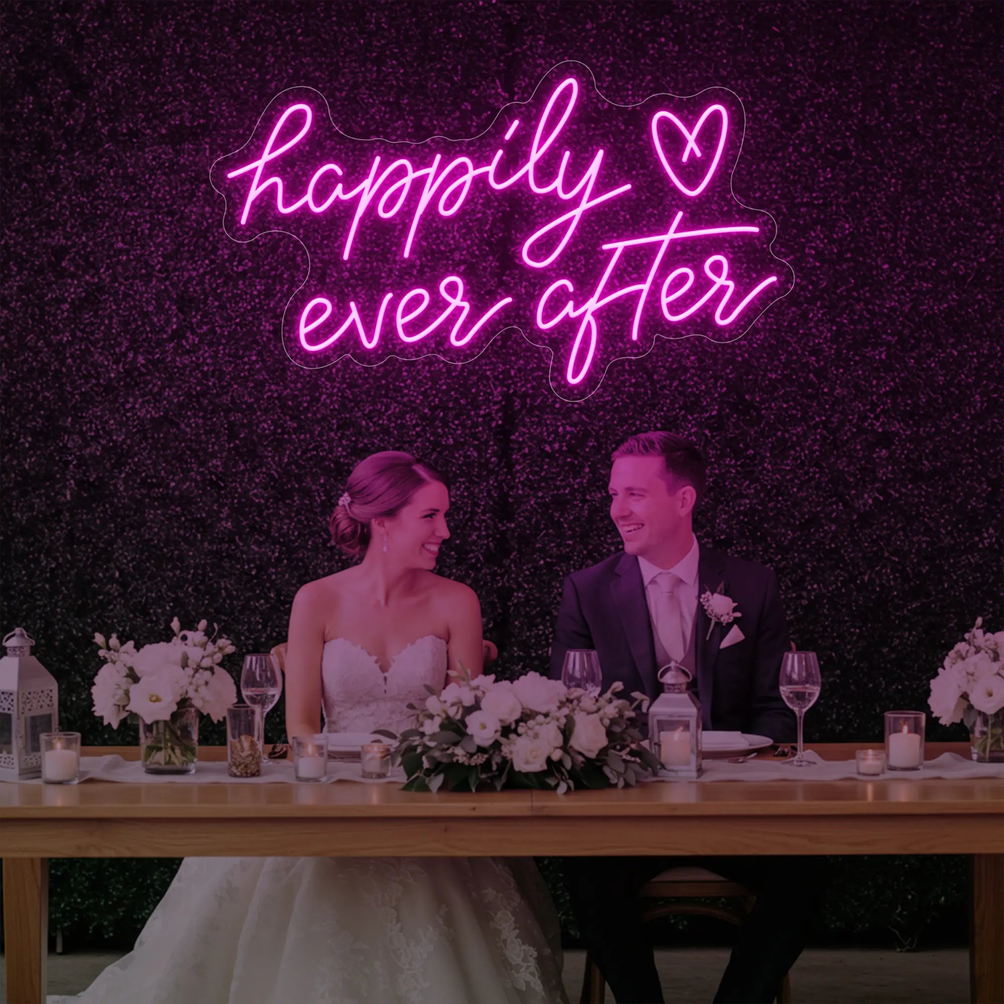 Happily Ever After Neon Sign