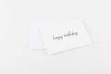 Happy Birthday - Mini Greeting Card