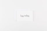 Happy Birthday - Mini Greeting Card