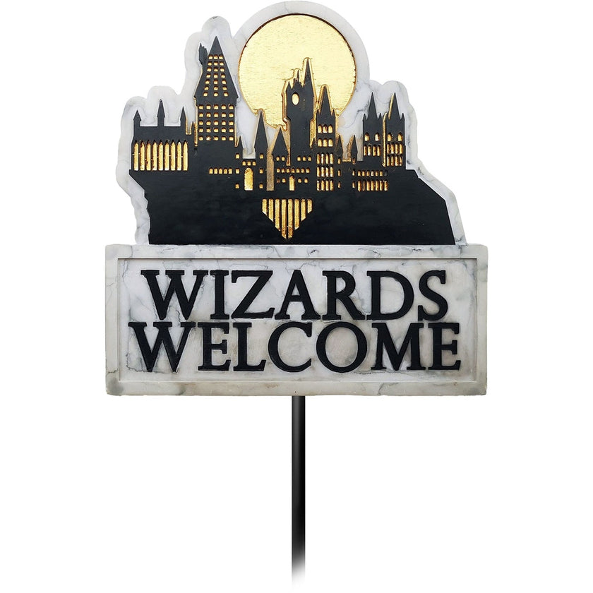 Harry Potter Wizards Welcome Garden Stake