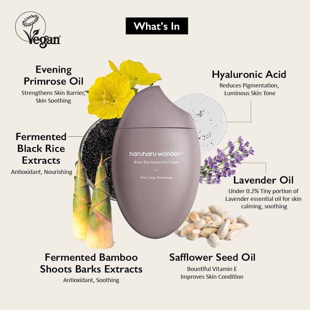Haruharu Wonder Black Rice Hyaluronic Cream 50ml
