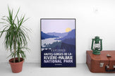 Hautes-Gorges-de-la-Riviere-Malbaie National Park 'Explored' Poster, Canada Parks