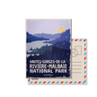 Hautes-Gorges-de-la-Riviere-Malbaie Quebec National Park Postcard, Canada Parks