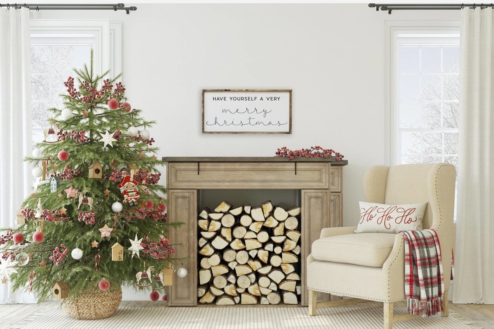 Have Yourself A Very Merry Christmas Wood Sign