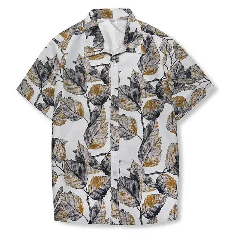 Hawaii Seaside Beach Shirt Hong Kong Style