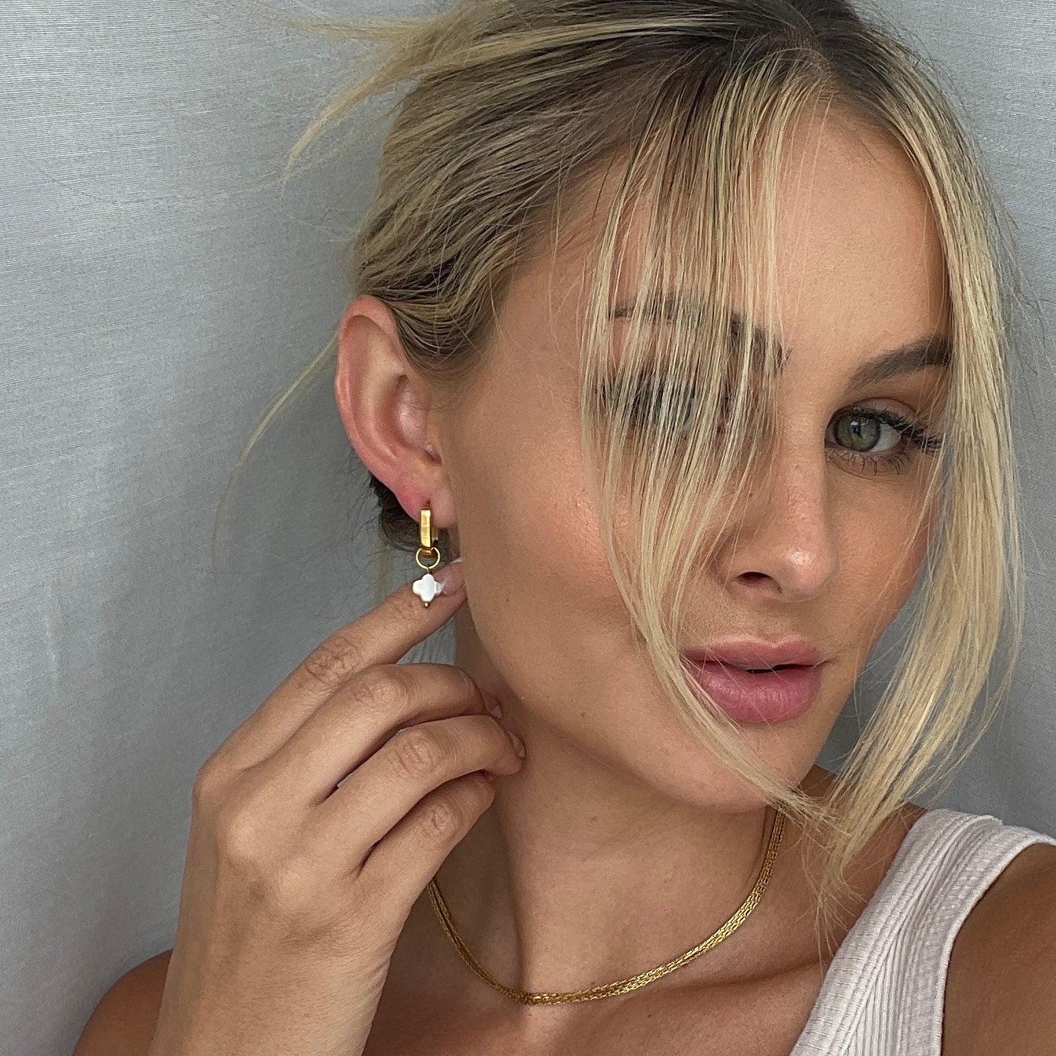 Heart and Star Hoops- Gold