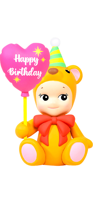 [pre order] Sonny Angel  Birthday Gift Bear Series