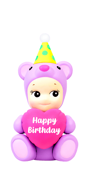 [pre order] Sonny Angel  Birthday Gift Bear Series