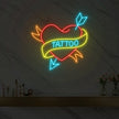 HEART TATTOO Neon Sign
