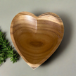 Small Wooden Heart Bowl