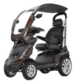 Heartway PF7S 4-Wheel Large Mobility Scooter with Canopy | 50 km Range, 1500W Motor Canada