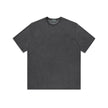Heavy Dirty Washed Old Loose Double Yarn Cotton Short Sleeve
