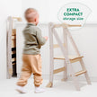 Tour d'aide : Tabouret d'apprentissage pliable multifonctionnel pour enfants
