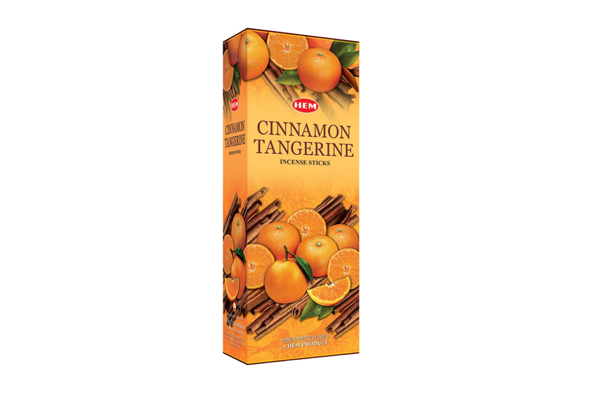 Hem Cinnamon Tangerine Hexa Incense Sticks