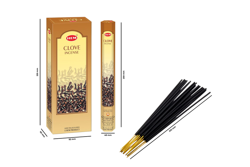 Hem Clove Hexa Incense Sticks