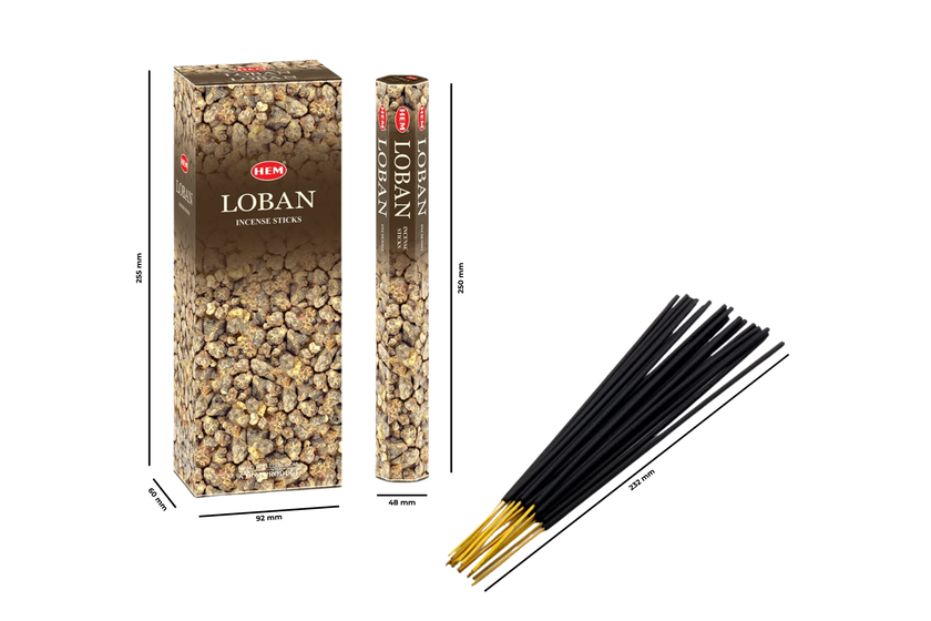 Hem Loban Hexa Incense Sticks