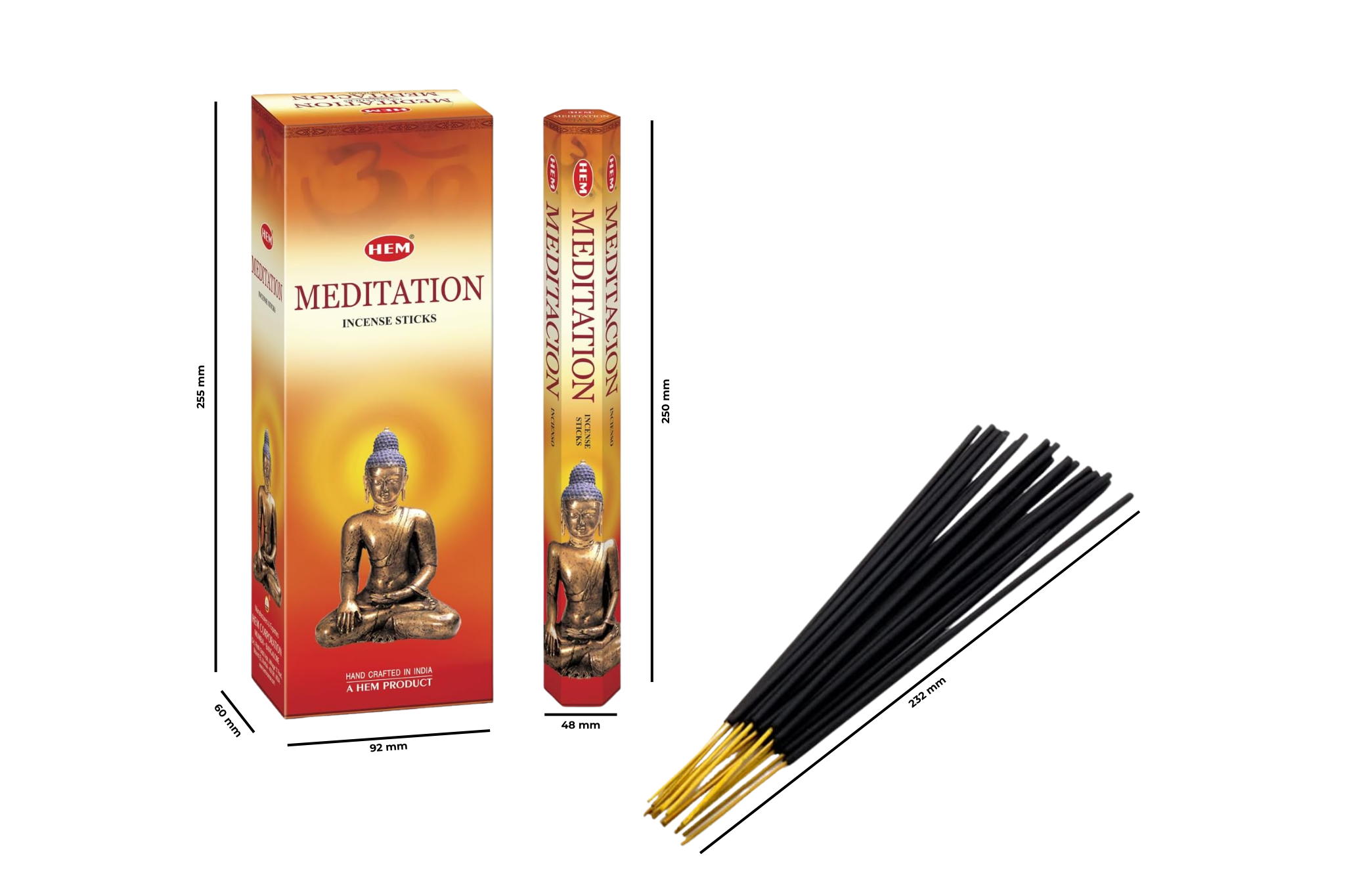 Hem Meditation Hexa Incense Sticks