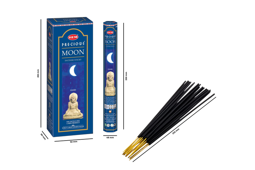 Hem Precious Moon Hexa Incense Sticks