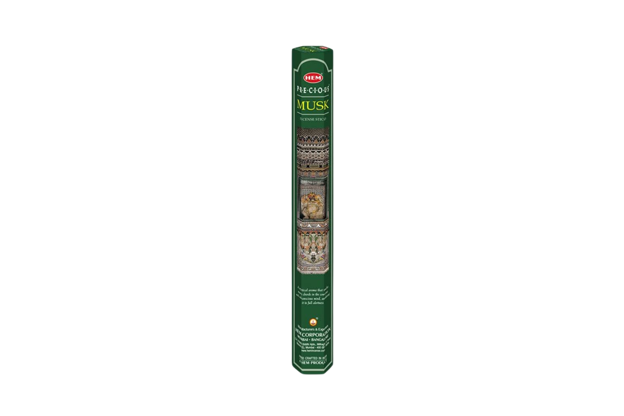 Hem Precious Musk Hexa Incense Sticks