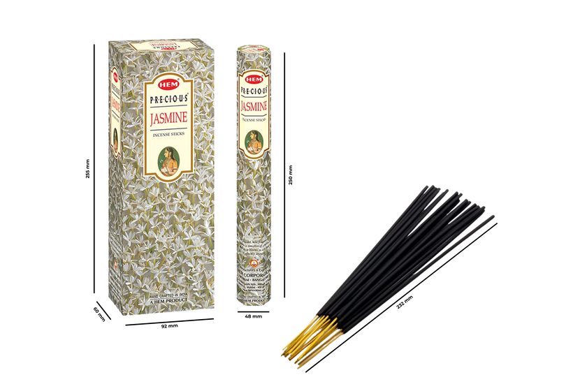 Hem Precious Jasmine Hexa Incense Sticks