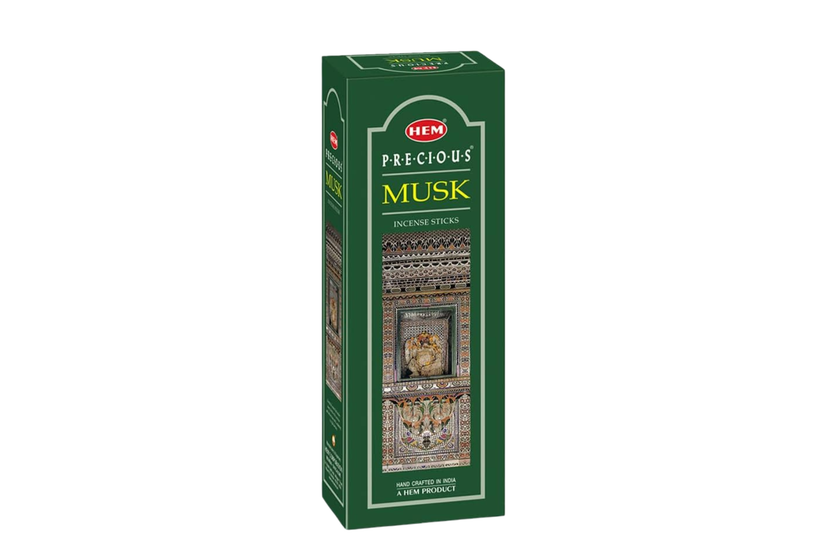 Hem Precious Musk Hexa Incense Sticks