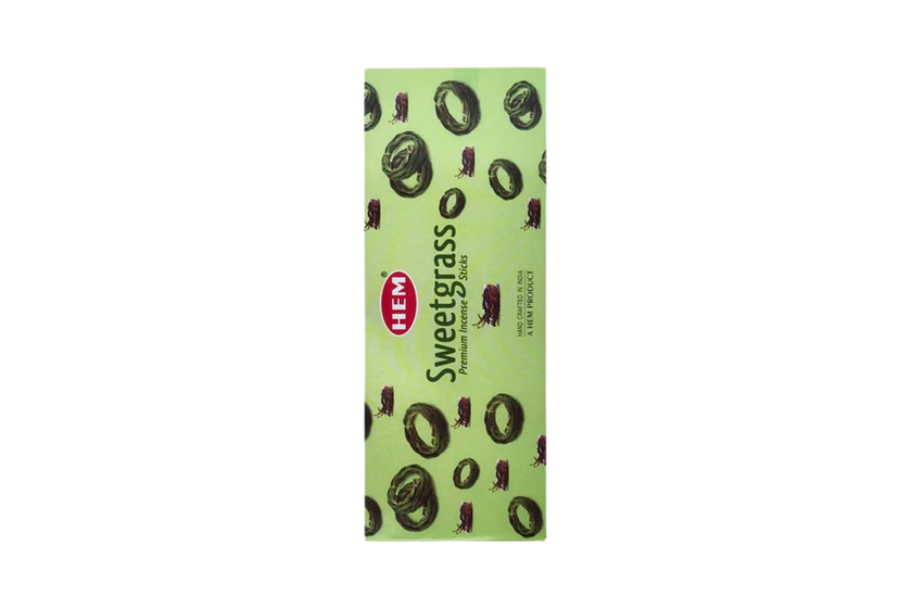 Hem Sweetgrass Hexa Incense Sticks