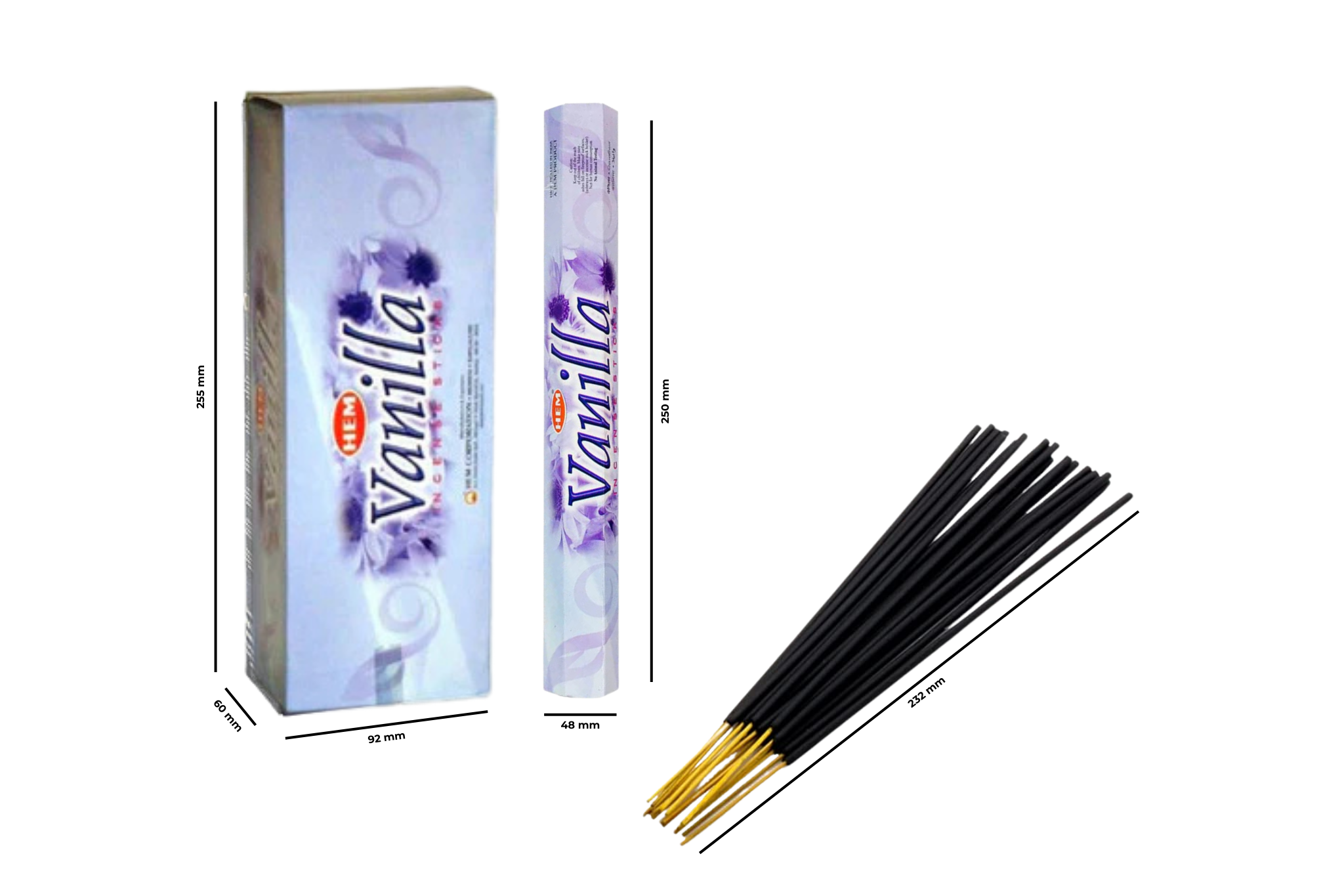 Hem Vanilla Hexa Incense Sticks