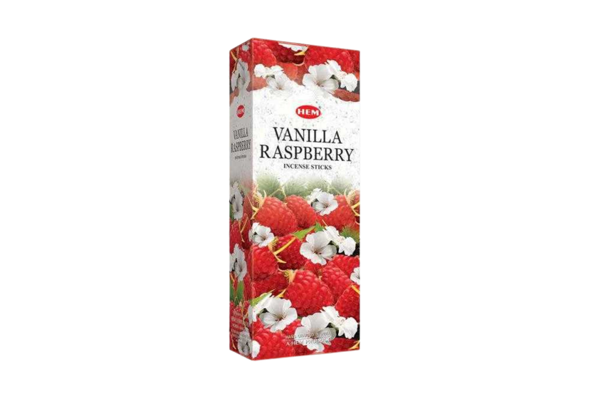 Hem Vanilla Raspberry Hexa Incense Sticks