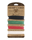 Hemptique #10 Hemp Cord Card Set