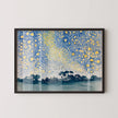 Henri-Edmond Cross - Landscape with Starry Sky | Famous Impressionist Art (available handframed or unframed)
