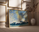 Henri-Edmond Cross - Landscape with Starry Sky | Famous Impressionist Art (available handframed or unframed)